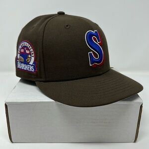 Hat Club Seattle Mariners “Snickers” Fitted Hat Size 7 3/8
